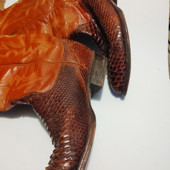 Genuine phyton men boots - Picture 4 of 8